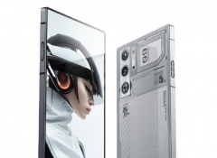 红魔 9 Pro 系列手机氘锋透明银翼版